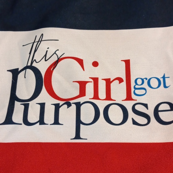 NWOT custom-made drawstring backpack - Picture 3 of 8